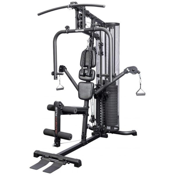 Jėgos staklės Kettler Multigym plus-4 vaizdas iš priekio baltame fone